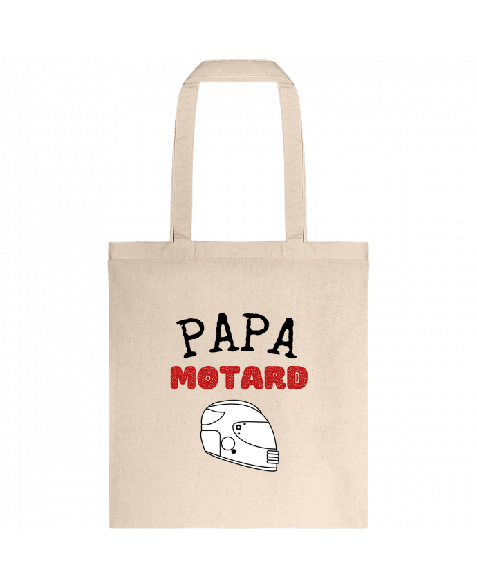 Tote-bag Papa motard idée cadeau humour fête des pères moto par FAPROD