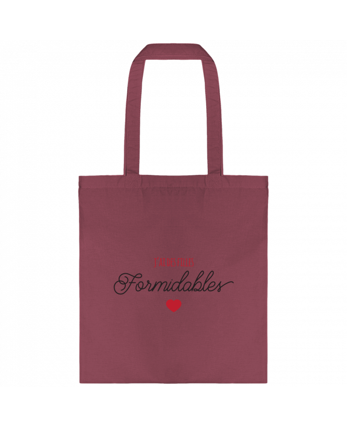 Tote-bag J'ai des fille formidables - Papa Maman par tunetoo