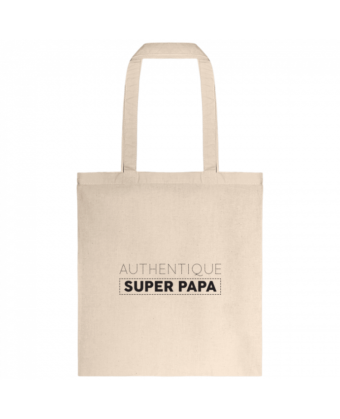 Tote-bag Authentique super papa par tunetoo