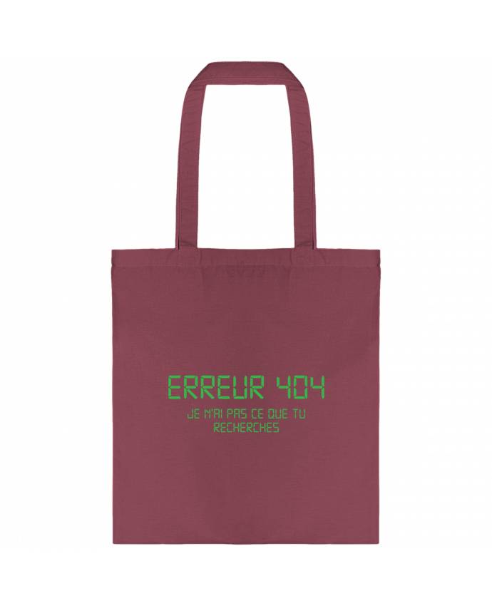 Tote-bag Erreur 404 par tunetoo