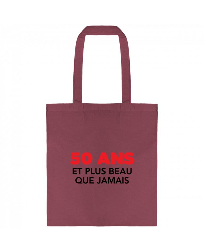 Tote-bag 50 ans et plus beau que jamais - Anniversaire par tunetoo