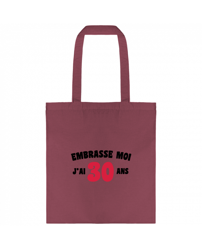 Tote-bag Embrasse moi j'ai 30 ans par tunetoo