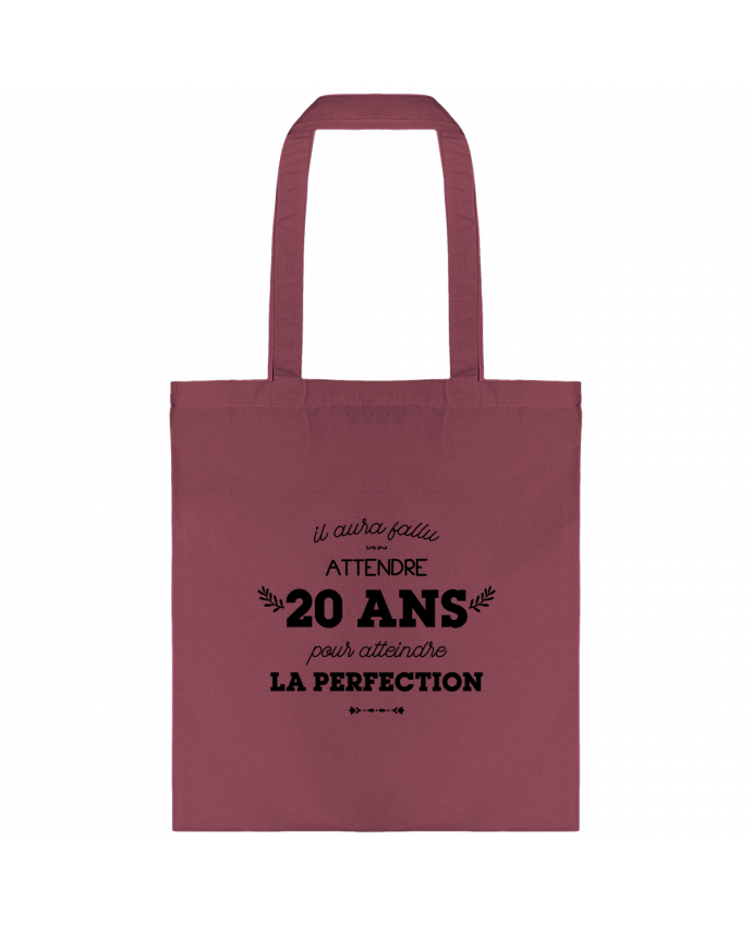 Tote-bag 20 ans perfection - Anniversaire par tunetoo