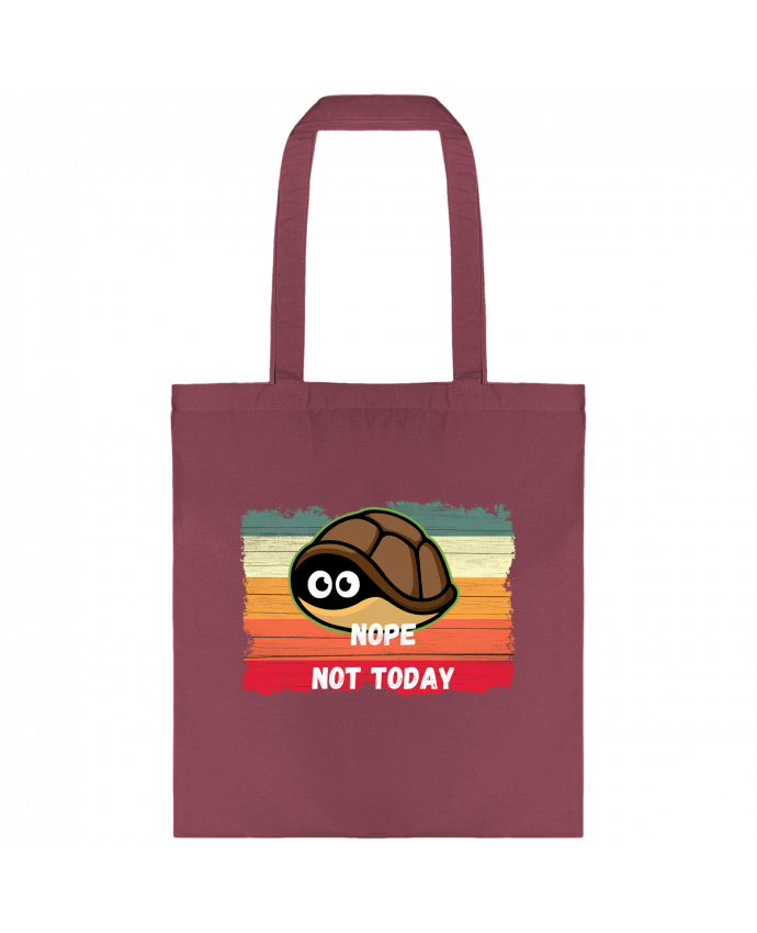 Tote-bag Tortoise Nope Not today par Cheerocki