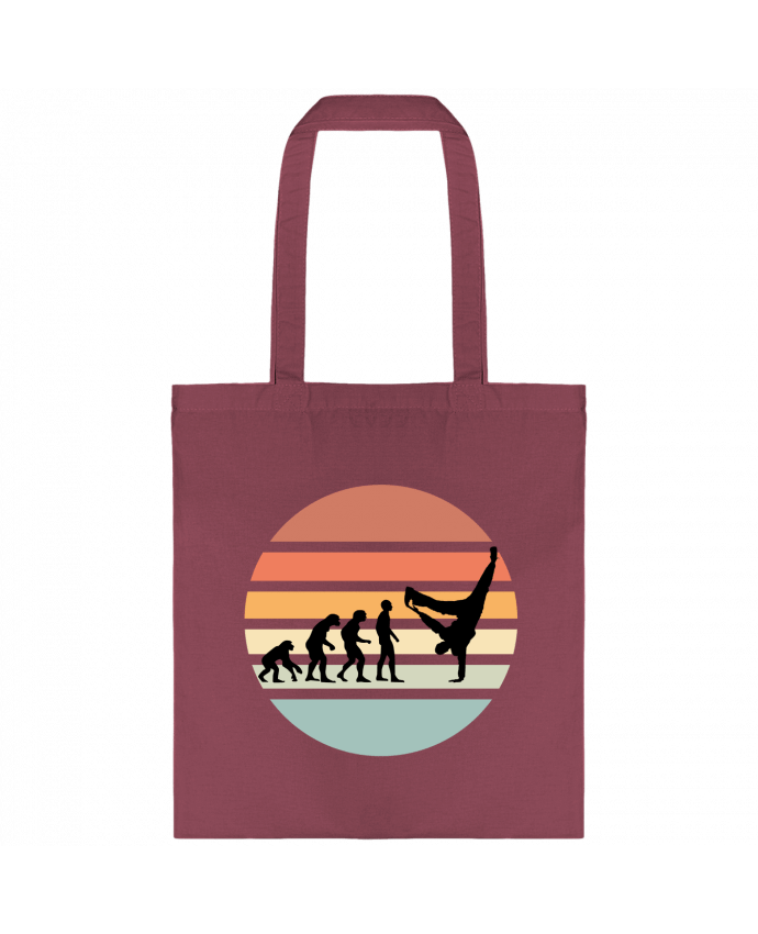 Tote-bag Evolution de l'homme      HIP HOP par Cheerocki