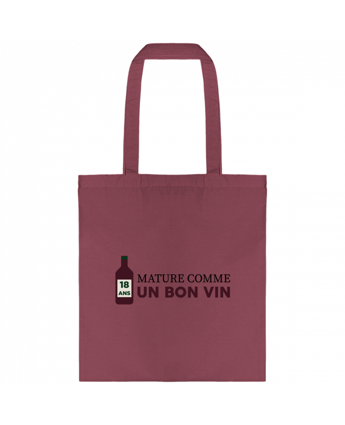 Tote-bag 18 ans mature comme un bon vin - Anniversaire par tunetoo