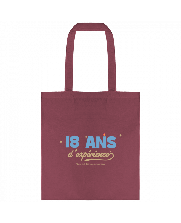 Tote-bag 18 ans d'expérience - Anniversaire par tunetoo