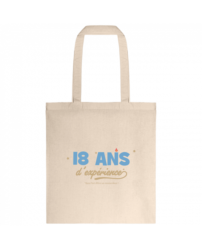 Tote-bag 18 ans d'expérience - Anniversaire par tunetoo