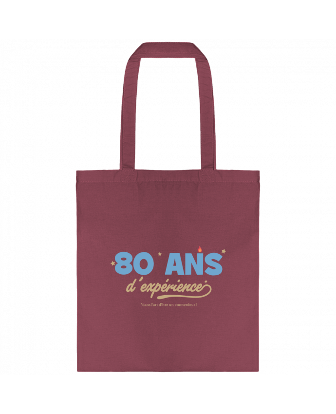 Tote-bag 80 ans d'expérience - Anniversaire par tunetoo
