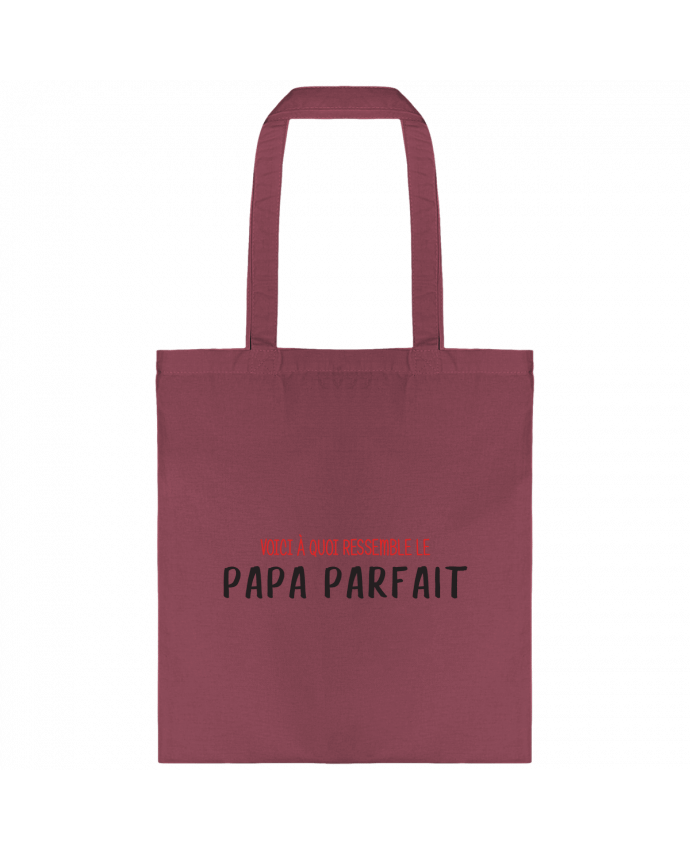 Tote-bag Voici le papa parfait par tunetoo