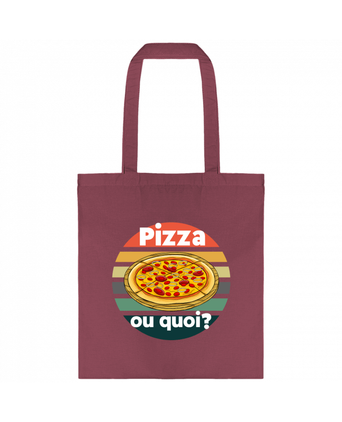Tote-bag Pizza ou quoi par Cheerocki