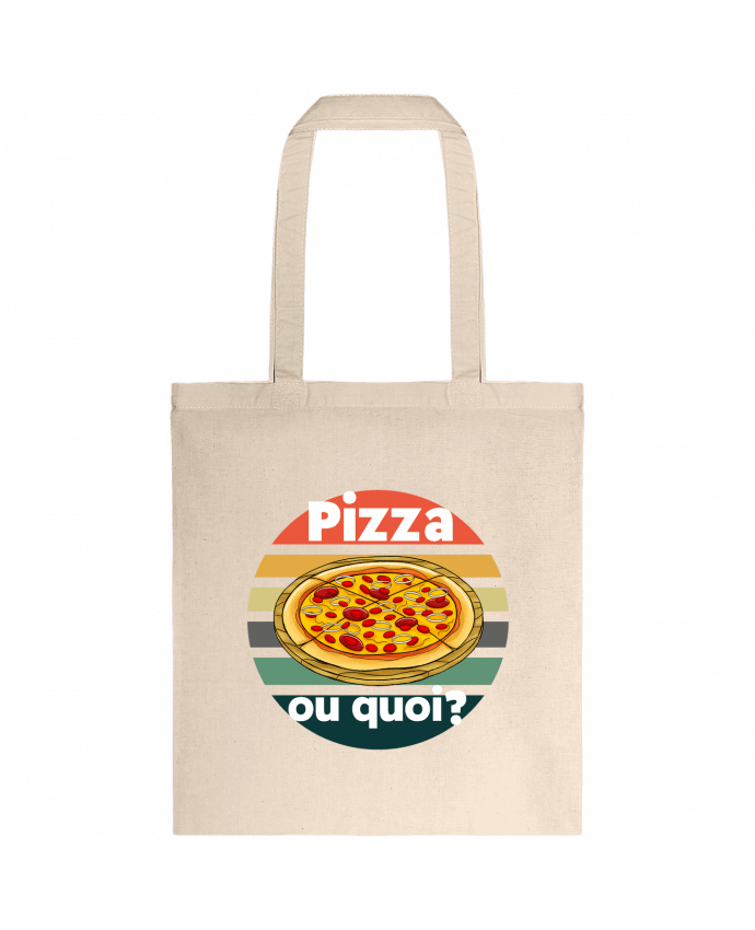 Tote-bag Pizza ou quoi par Cheerocki