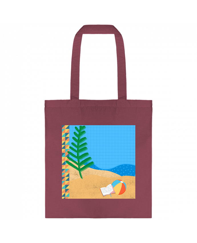Tote-bag La plage en été par IzzieMonkey