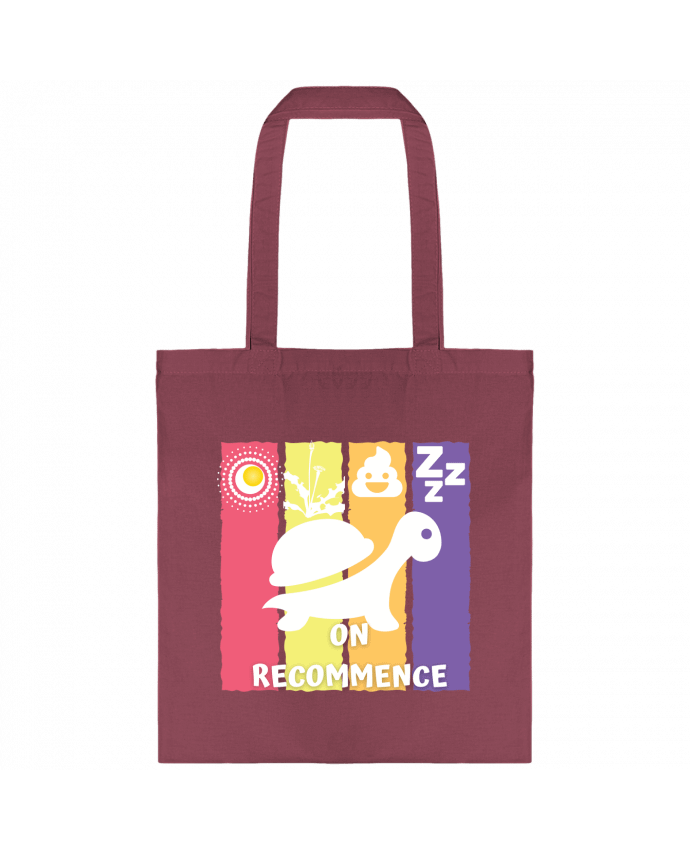 Tote-bag Tortue On recommence par Cheerocki