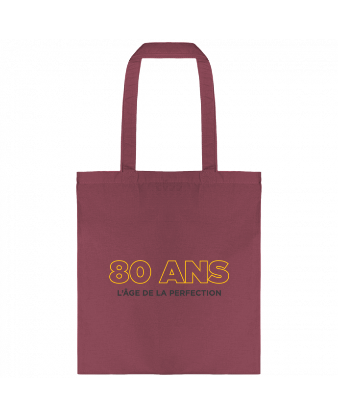 Tote-bag 80 ans l'âge de la perfection - Anniversaire par tunetoo