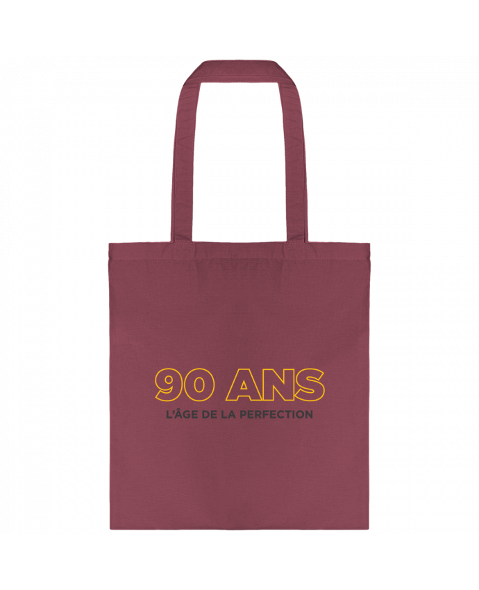 Tote-bag 90 ans l'âge de la perfection - Anniversaire par tunetoo