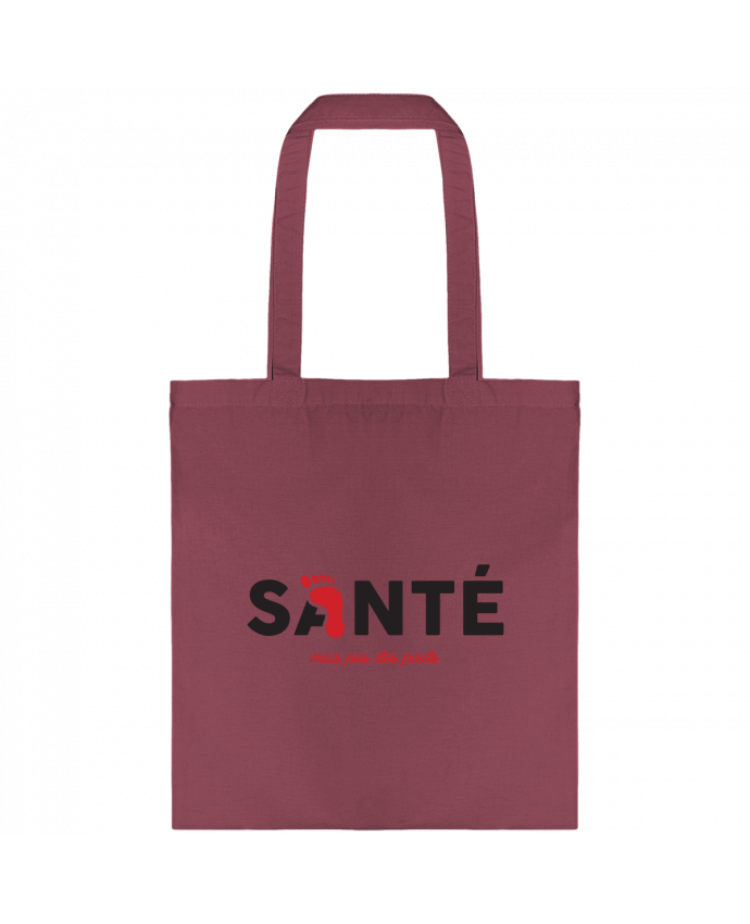 Tote-bag Santé mais pas des pieds par tunetoo