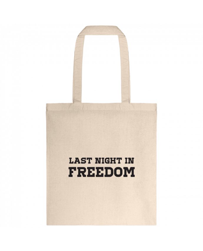 Tote-bag Last night in freedom par tunetoo