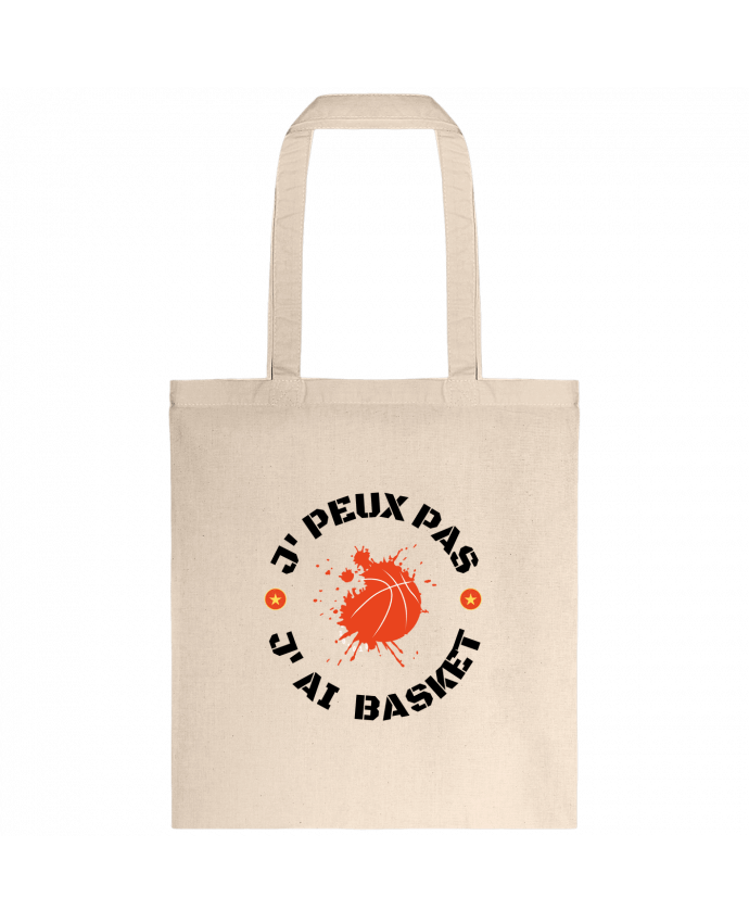 Tote-bag je peux pas j' ai basket par Fridaé