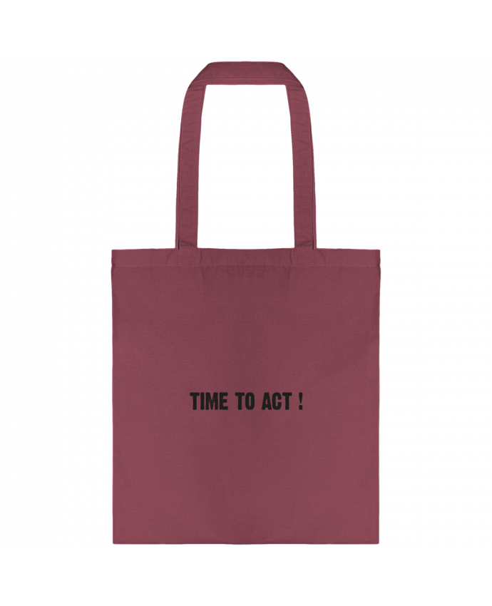 Tote-bag TIME TO ACT ! par berth99