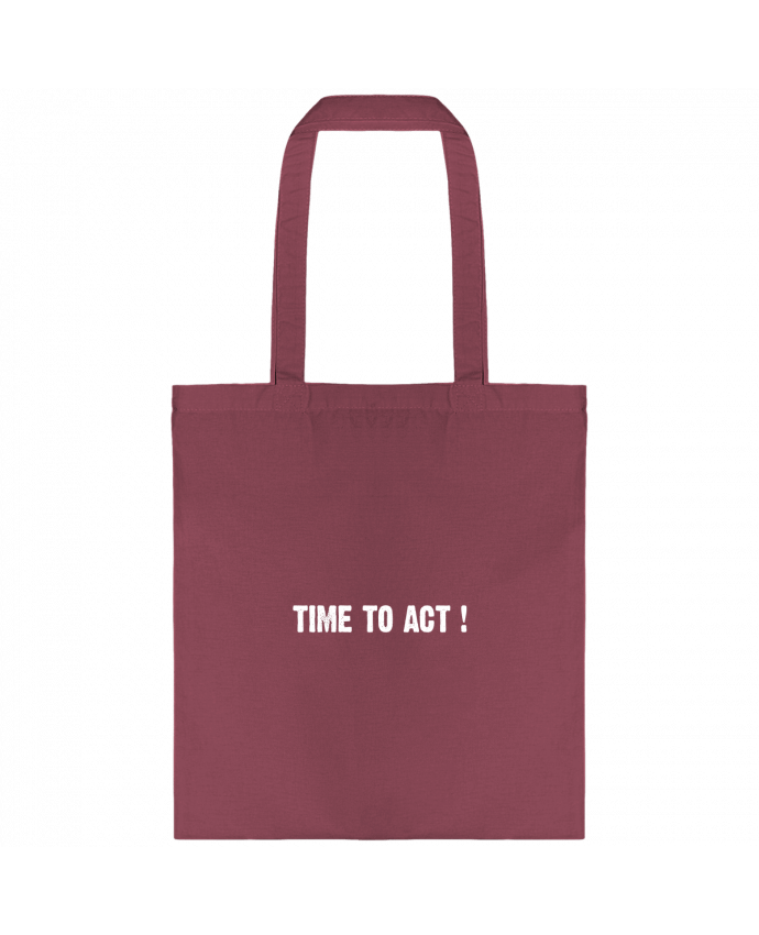 Tote-bag TIME TO ACT ! par berth99