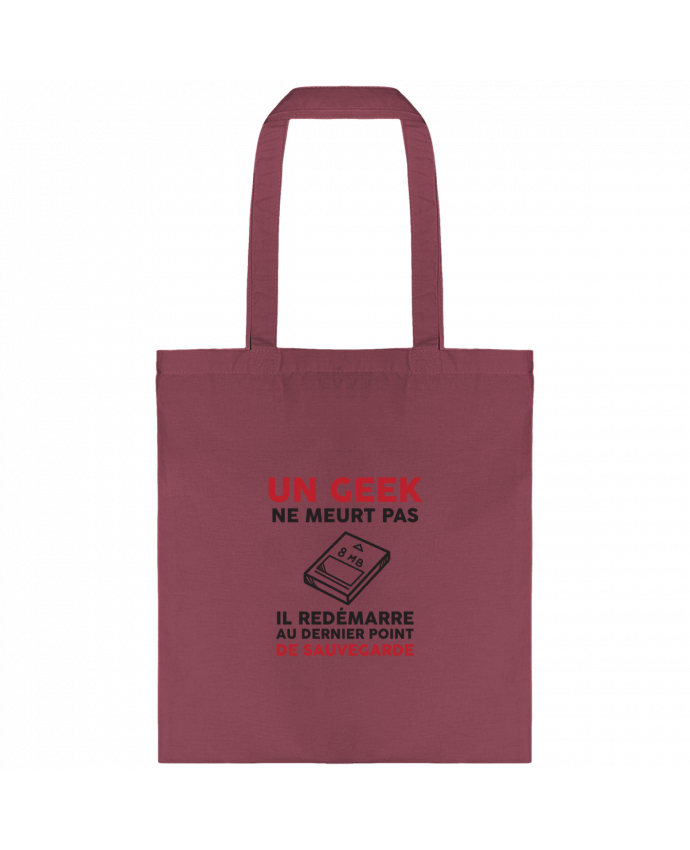 Tote-bag Un geek ne meurt pas par tunetoo