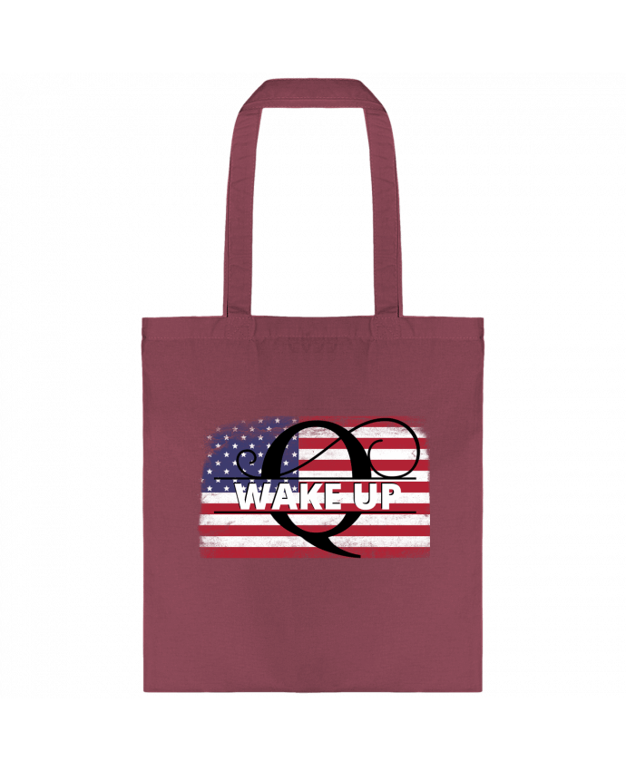 Tote-bag QAnon USA wake up par Cheerocki