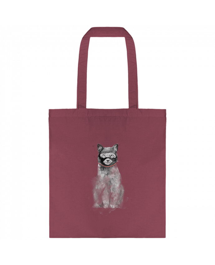 Tote-bag Masked cat par Balàzs Solti