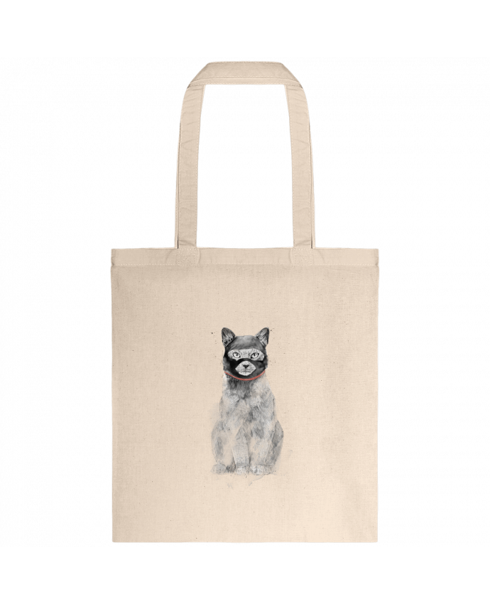 Tote-bag Masked cat par Balàzs Solti