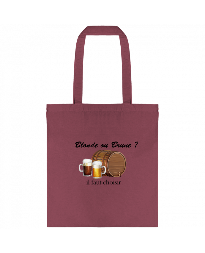 Tote-bag Blonde ou Brune ? il faut choisir par Frenchydesign