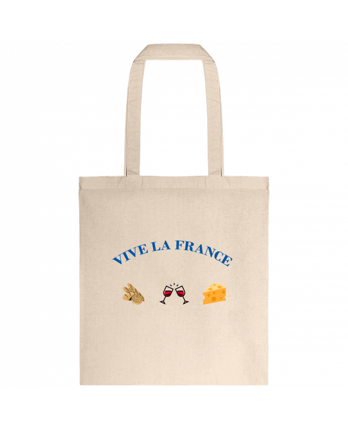 Tote-bag Vive la France : tradition Française par Frenchydesign