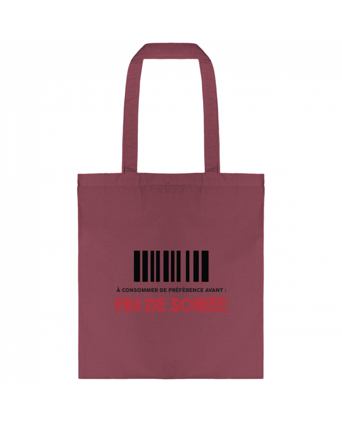 Tote-bag à consommer de préférence avant : fin de soirée par tunetoo