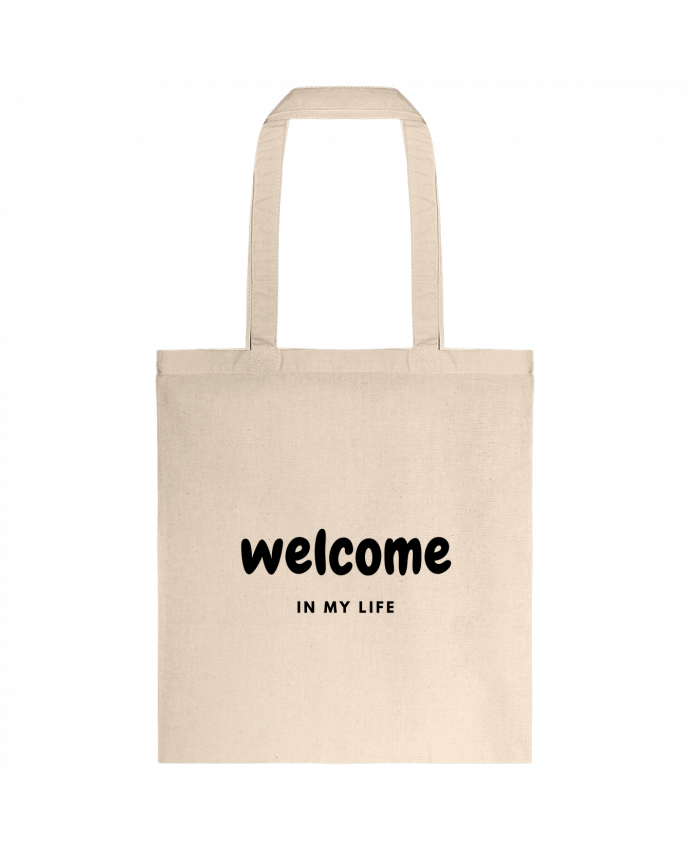 Tote-bag Welcome in my life par CustomDesign