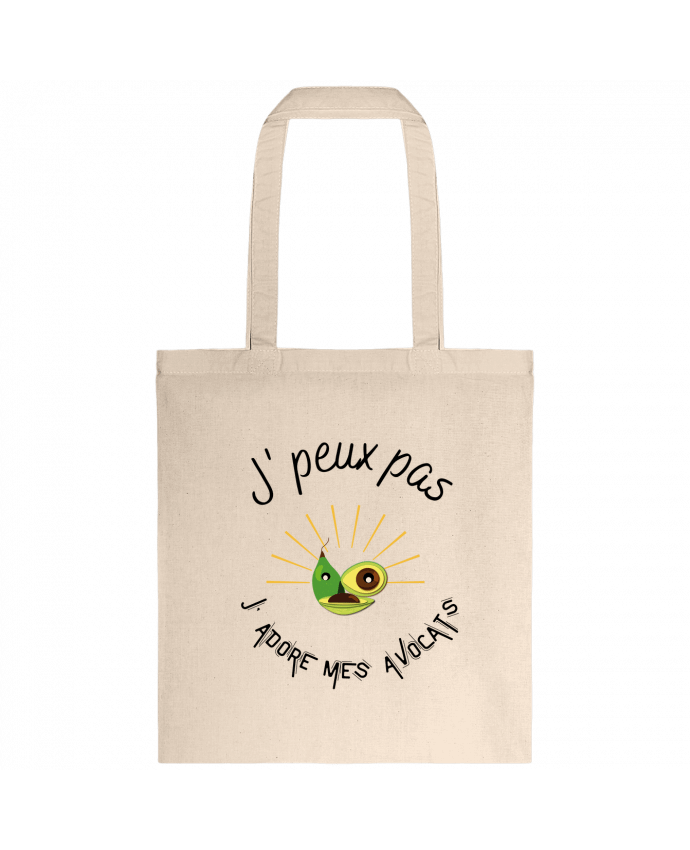 Tote-bag Je peux pas, avocats, j' adore mes avocats. par Fridaé