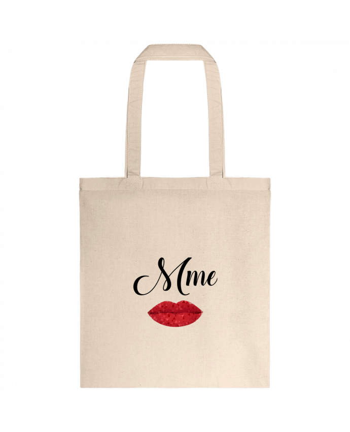 Tote-bag Mme Bouche 3d par A.L.I.