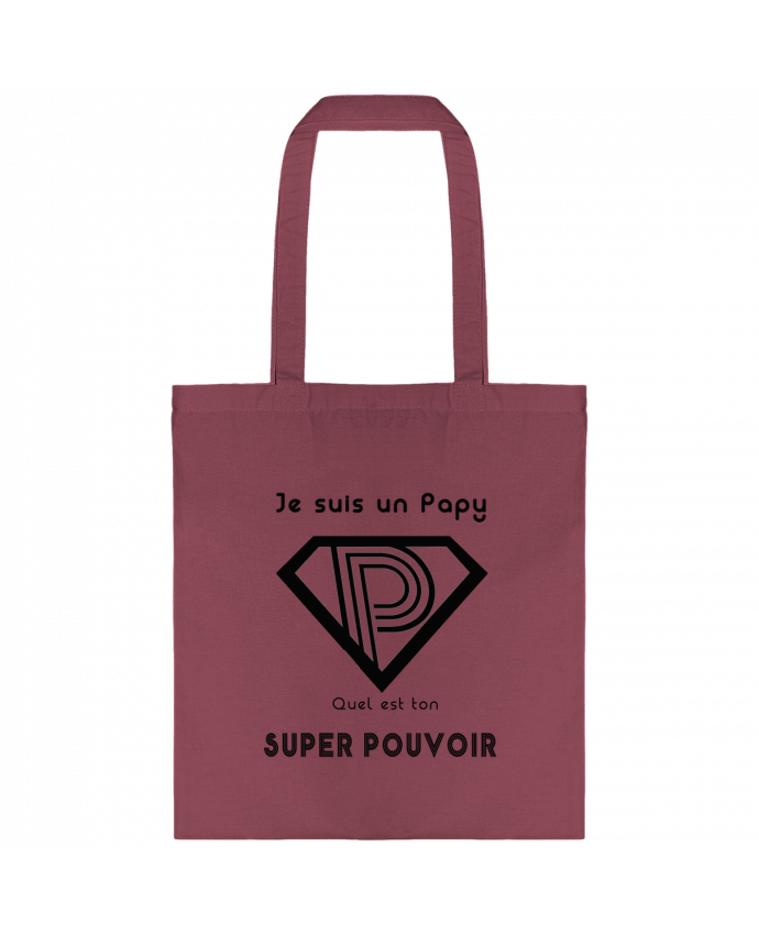 Tote-bag Je suis un papy quel est ton super pouvoir par A.L.I.