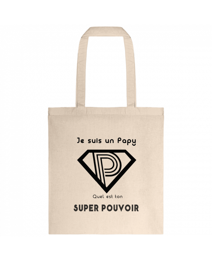 Tote-bag Je suis un papy quel est ton super pouvoir par A.L.I.