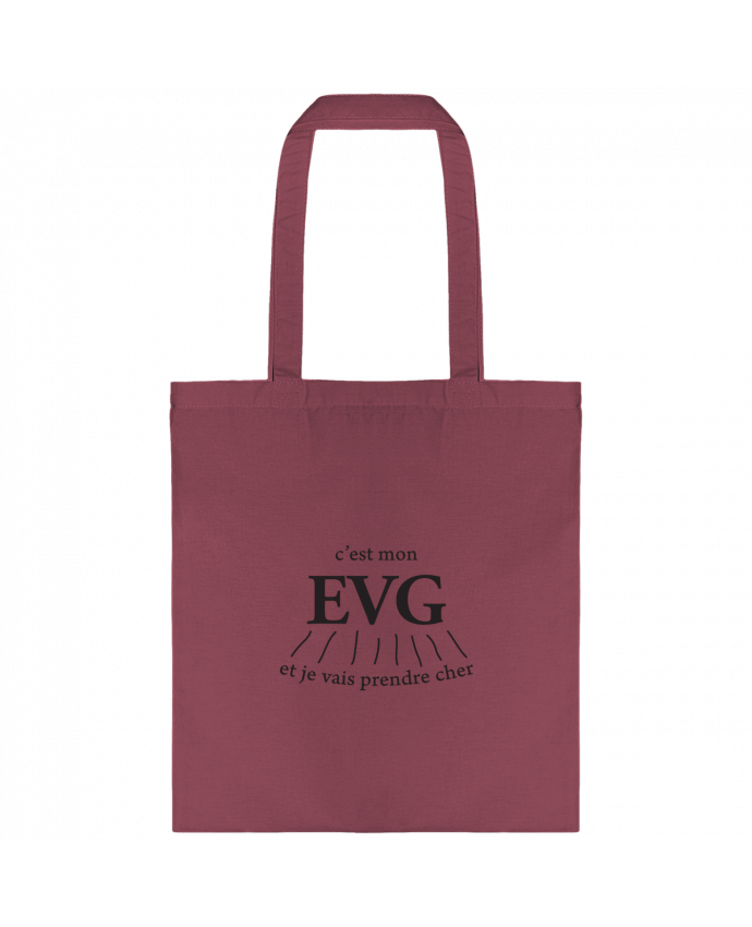 Tote-bag C'est mon EVG, je vais prendre cher par tunetoo
