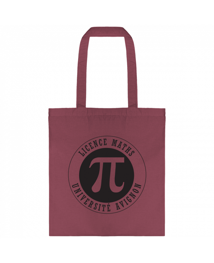 Tote-bag Licence Mathématiques Université d'Avignon - Noir par Mademoizelle F