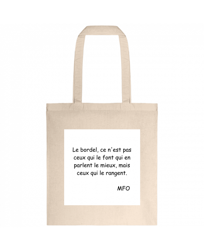 Tote-bag citation bordel par Marie-France Ochsenbein