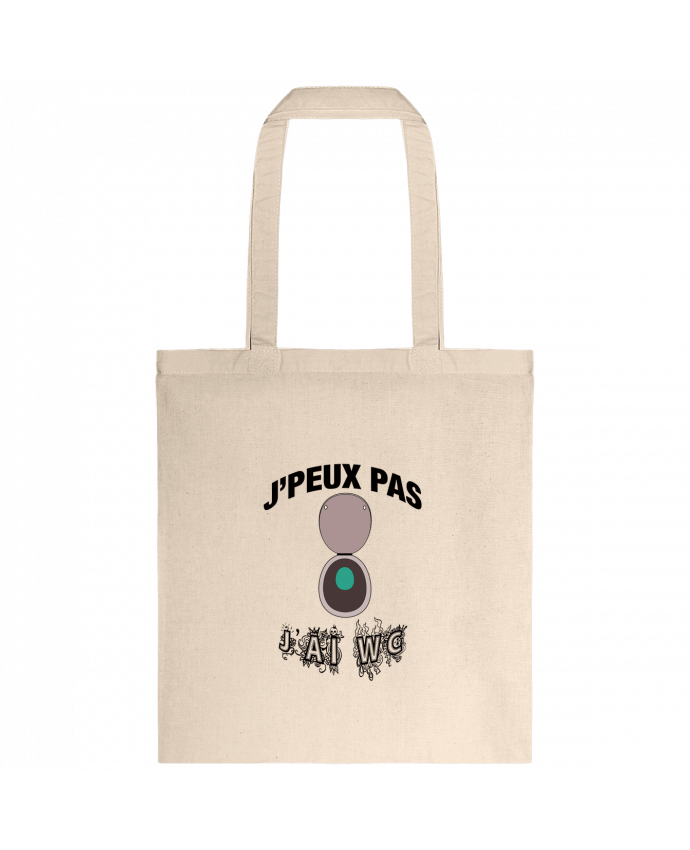 Tote-bag J'PEUX PAS J'AI WC par By Myrakolis