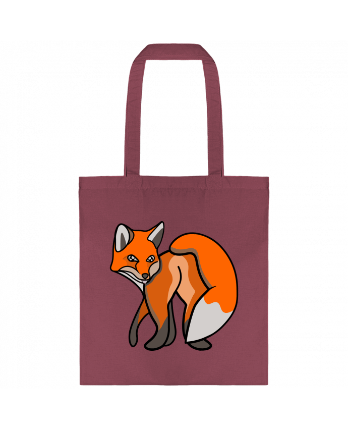 Tote-bag Fesse Fox par Zachane