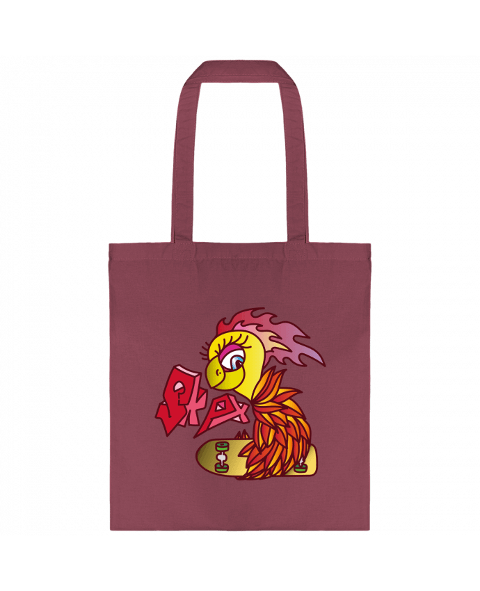 Tote-bag SKATING PHOENIX par Santiaguen