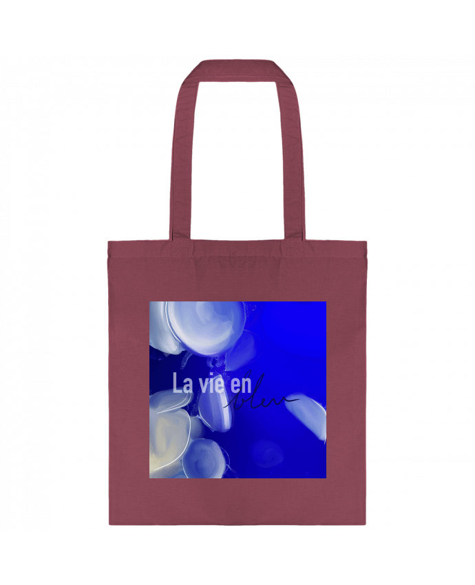Tote-bag La vie en bleu. par Arketip