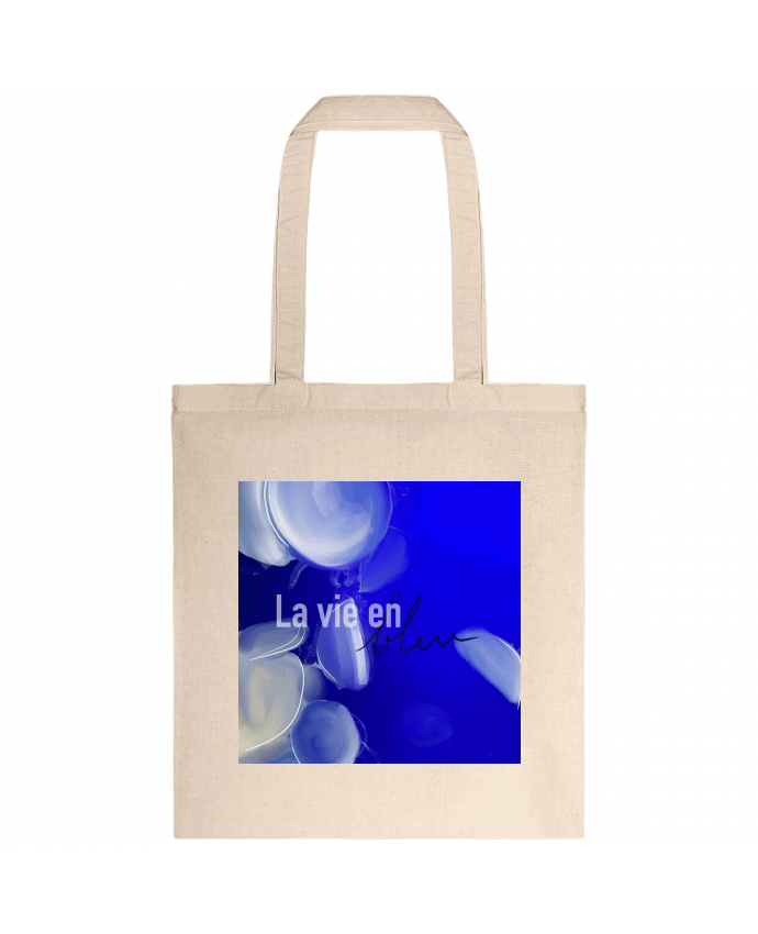 Tote-bag La vie en bleu. par Arketip