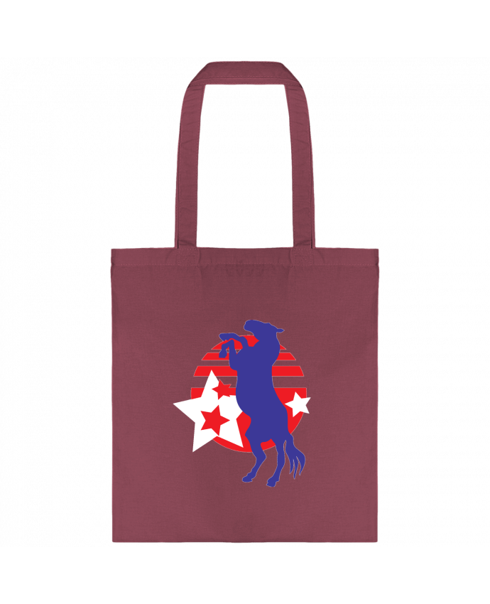 Tote-bag Cheval cabré par illustraman