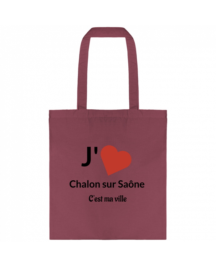 Tote-bag J'aime ma ville Chalon sur Saône par Lewismarquee