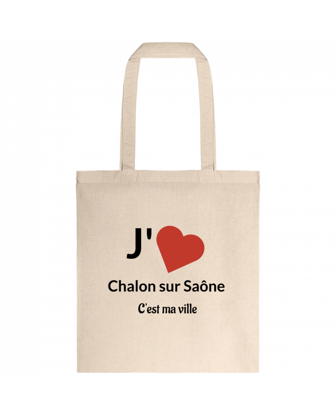 Tote-bag J'aime ma ville Chalon sur Saône par Lewismarquee