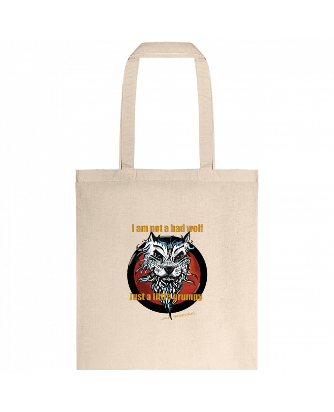 Tote-bag Loup par Tanopoulos laura