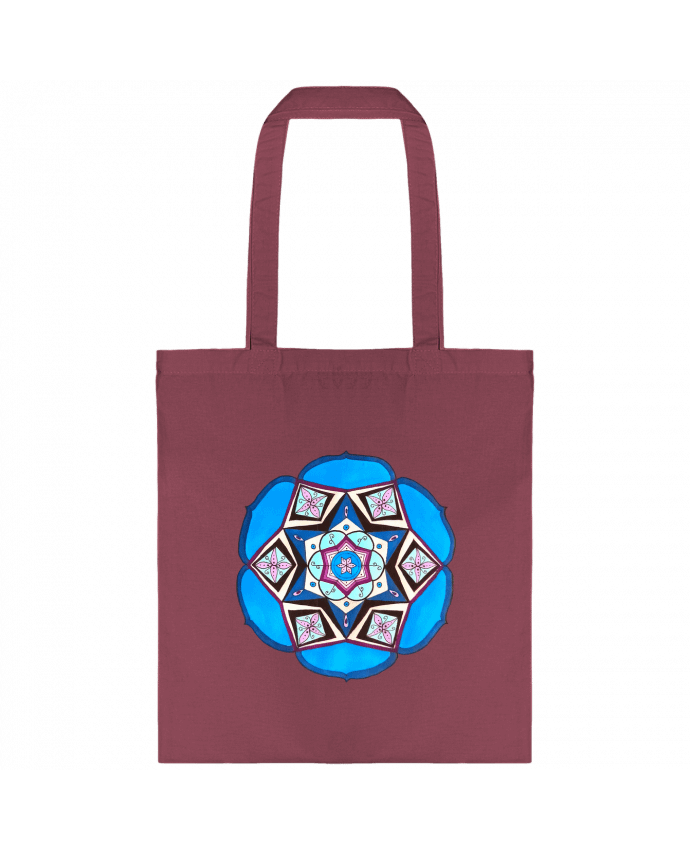 Tote-bag Mandala Apaisement par Caroline-Lyhor